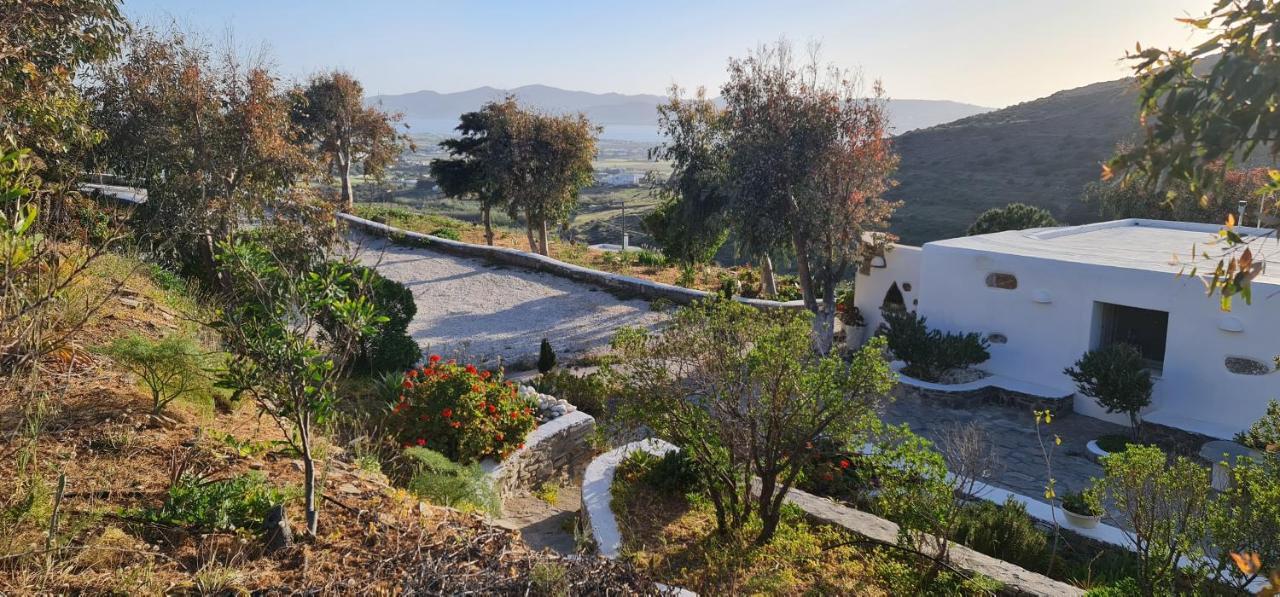Romantic Sunset Cycladic House In Sotires Moni Christou Dasous Exterior foto